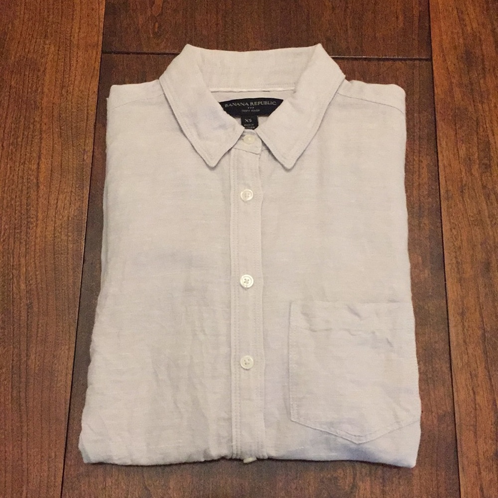 Banana Republic softwash button down